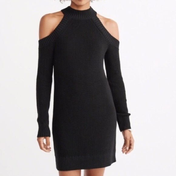 Abercrombie & Fitch Dresses & Skirts - Abercrombie & Fitch cold shoulder sweater dress